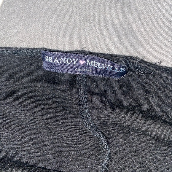 BRANDY MELVILLE loose black mini dress - Picture 6 of 6